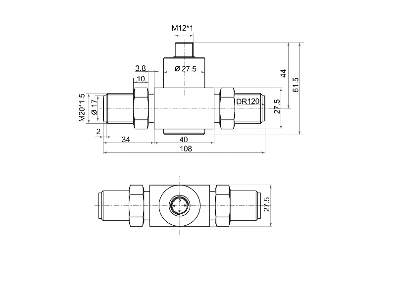 微型拉力传感器FCW-2108价格